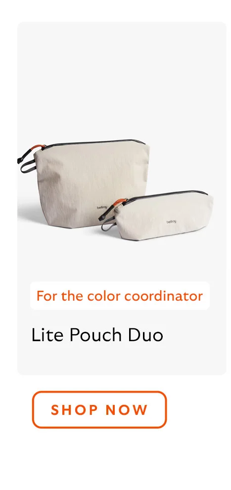 Lite Pouch Duo – Ash *For the color coordinator