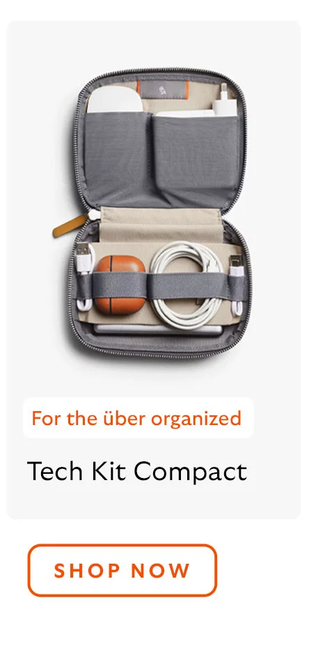 Tech Kit Compact – Slate *For the über organized