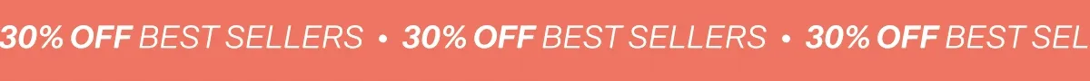 30% off best sellers