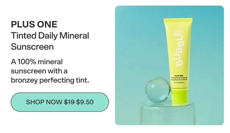 PLUS ONE  Tinted Daily Mineral Sunscreen
