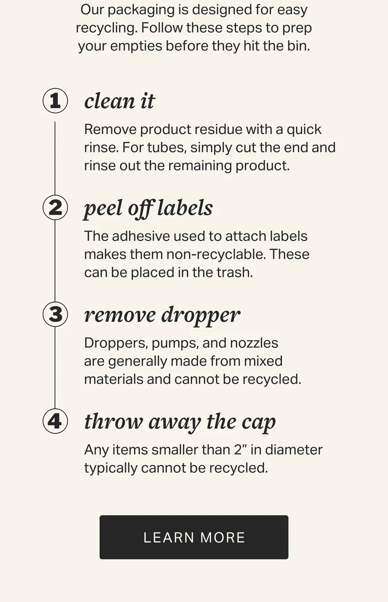 EARTH WEEK prep. recycle. repeat.