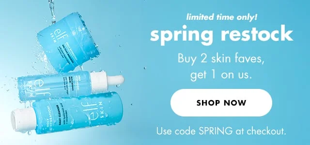 buy 2 skin faves, get 1 on us