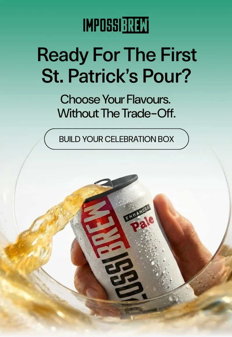 Ready for the First St. Patrick’s Pour?