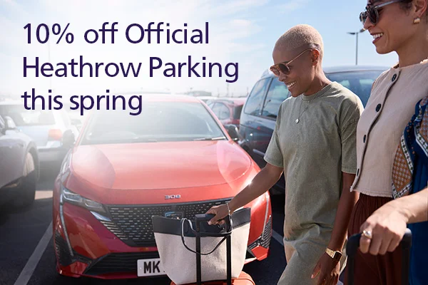10% off Official Heathrow Parking this spring