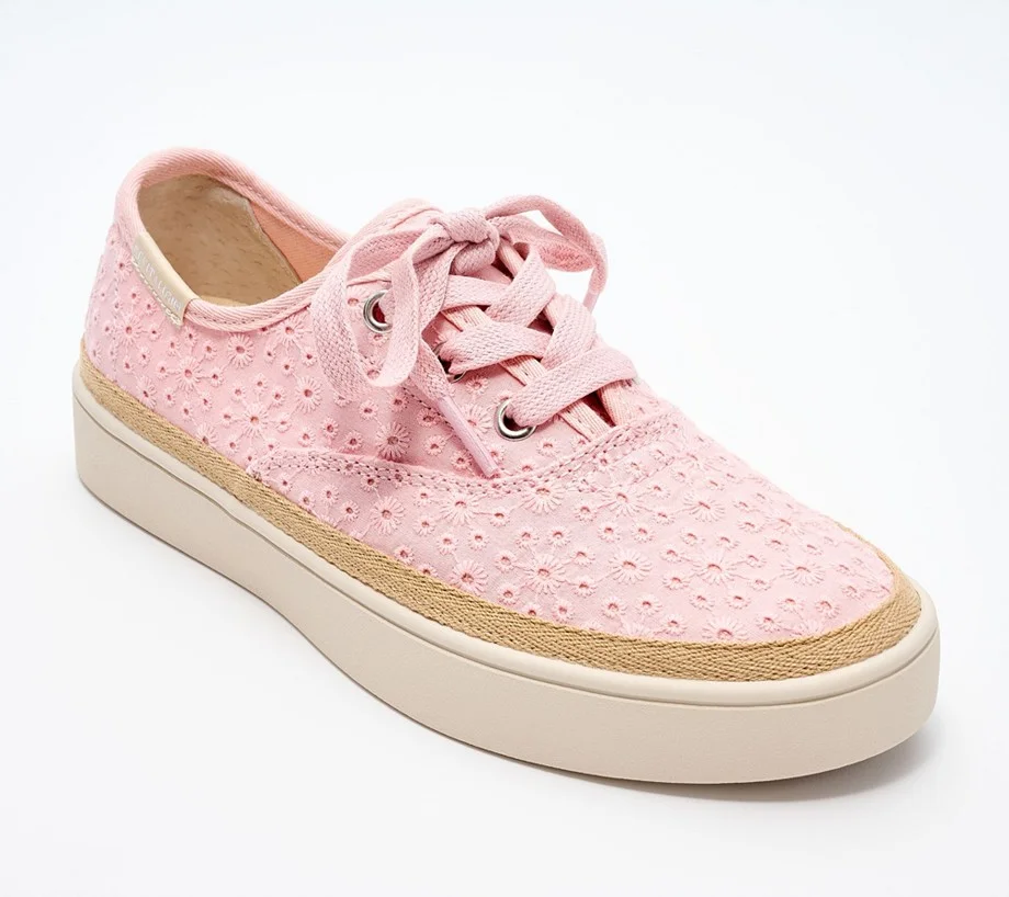 Revitalign Orthotic Washable Canvas Or Eyelet Sneakers- Aster