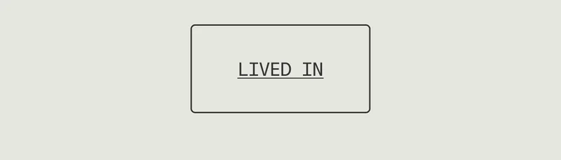 Read on Lived In