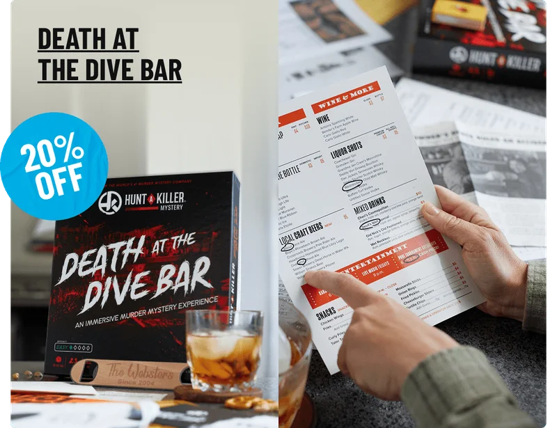 Death at the Dive Bar 20%Off