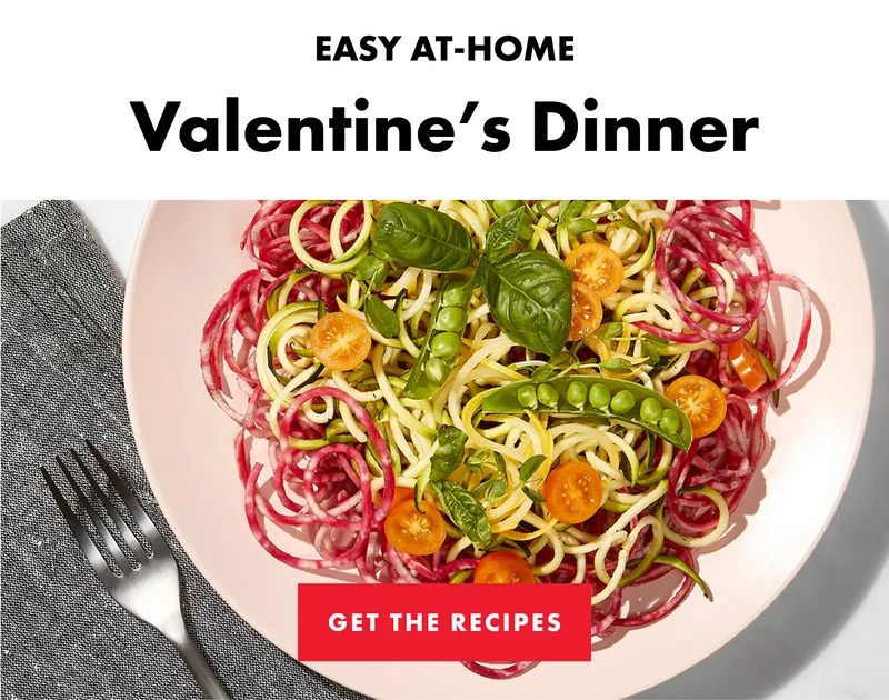 Easy at home valentine's dinner