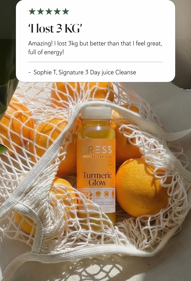 "Amazing! I lost 3kg but better than that I feel great, full of energy!" - Sophie T.
