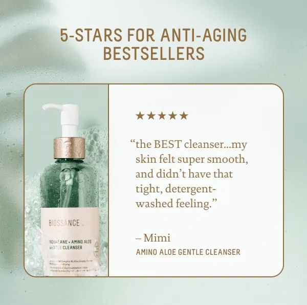 5 Stars for Anti-Aging Bestsellers