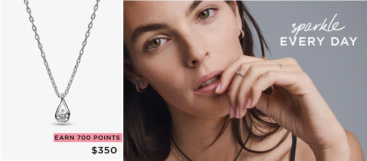 Pandora Infinite Sterling Silver Lab-grown Diamond Pendant Necklace Pandora Infinite Sterling Silver Lab-grown Diamond Pendant Necklace