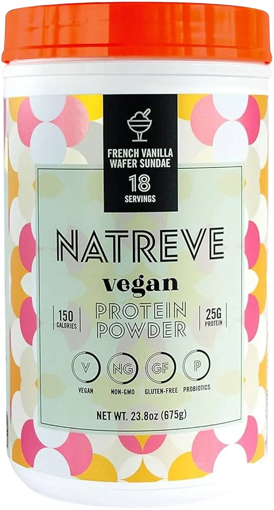 Image of Natreve Vanilla Wafer Sundae Protein Powder