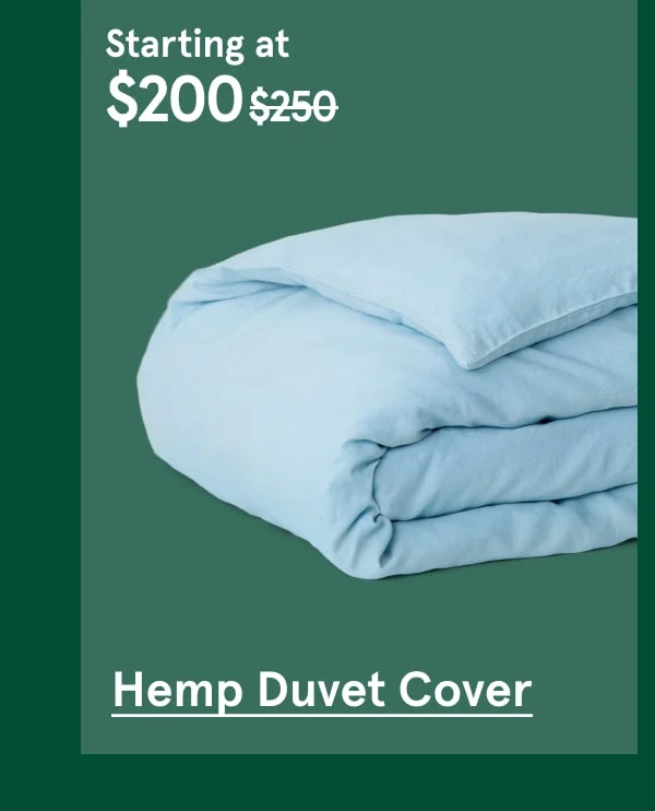 Hemp Duvet Cover