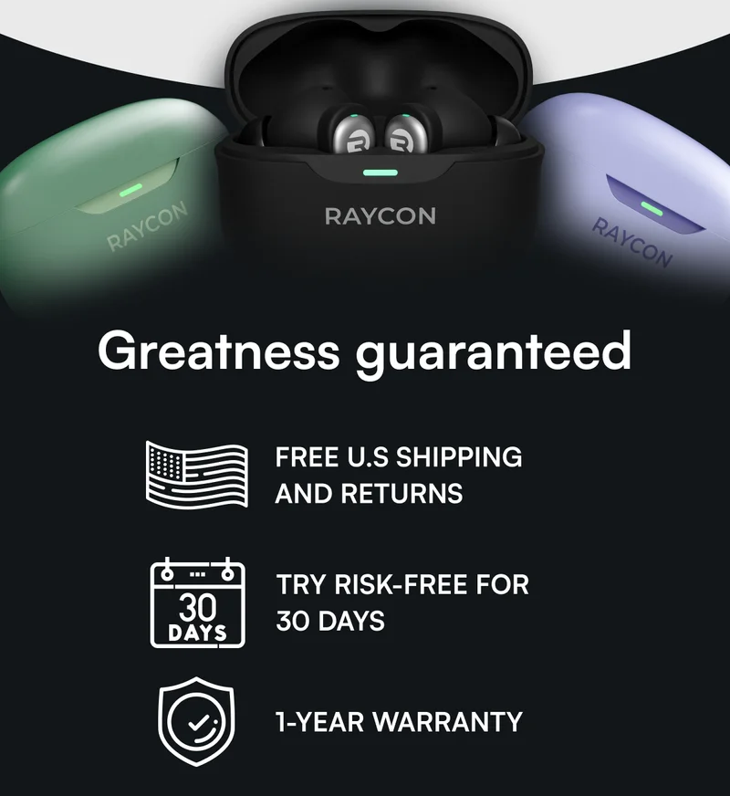 Greatness guaranteed  ✅ FREE U.S SHIPPING AND RETURNS ✅ TRY RISK-FREE FOR 30 DAYS ✅ 1-YEAR WARRANTY