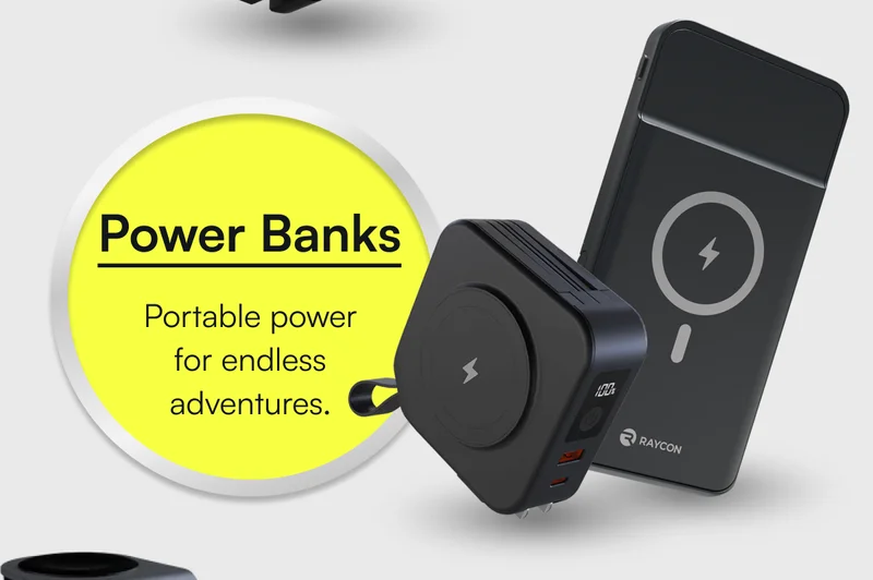 Power Banks - Portable power for endless adventures.