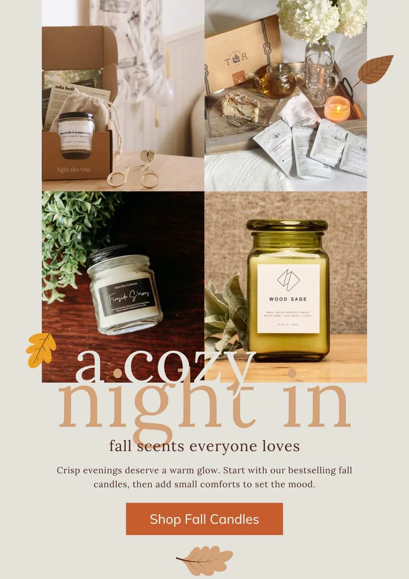 Shop Fall Candles