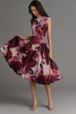 Hope For Flowers by Tracy Reese Floral Fit & Flare Dress