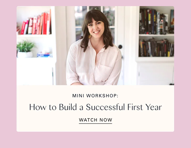 Mini Workshop: How to Build a Successful First Year