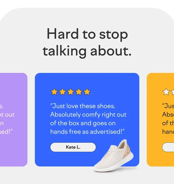 Hard to stop talking about - Positive Kizik reviews