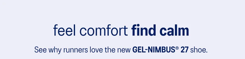 Feel comfort find calm