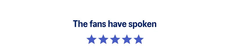 The fans have spoken