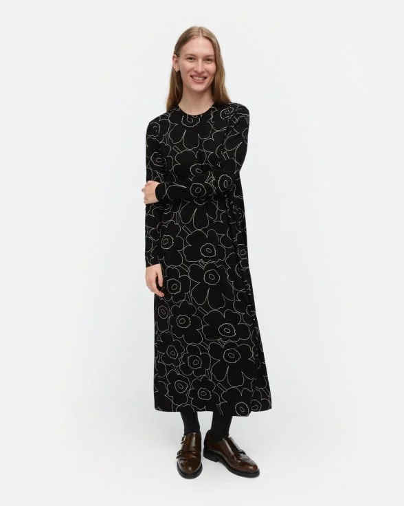 Kolmin Piirto Unikko Jersey dress