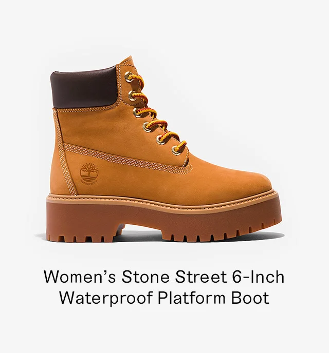 Women's Stone Street 6 Inch Waterproof Platform Boot