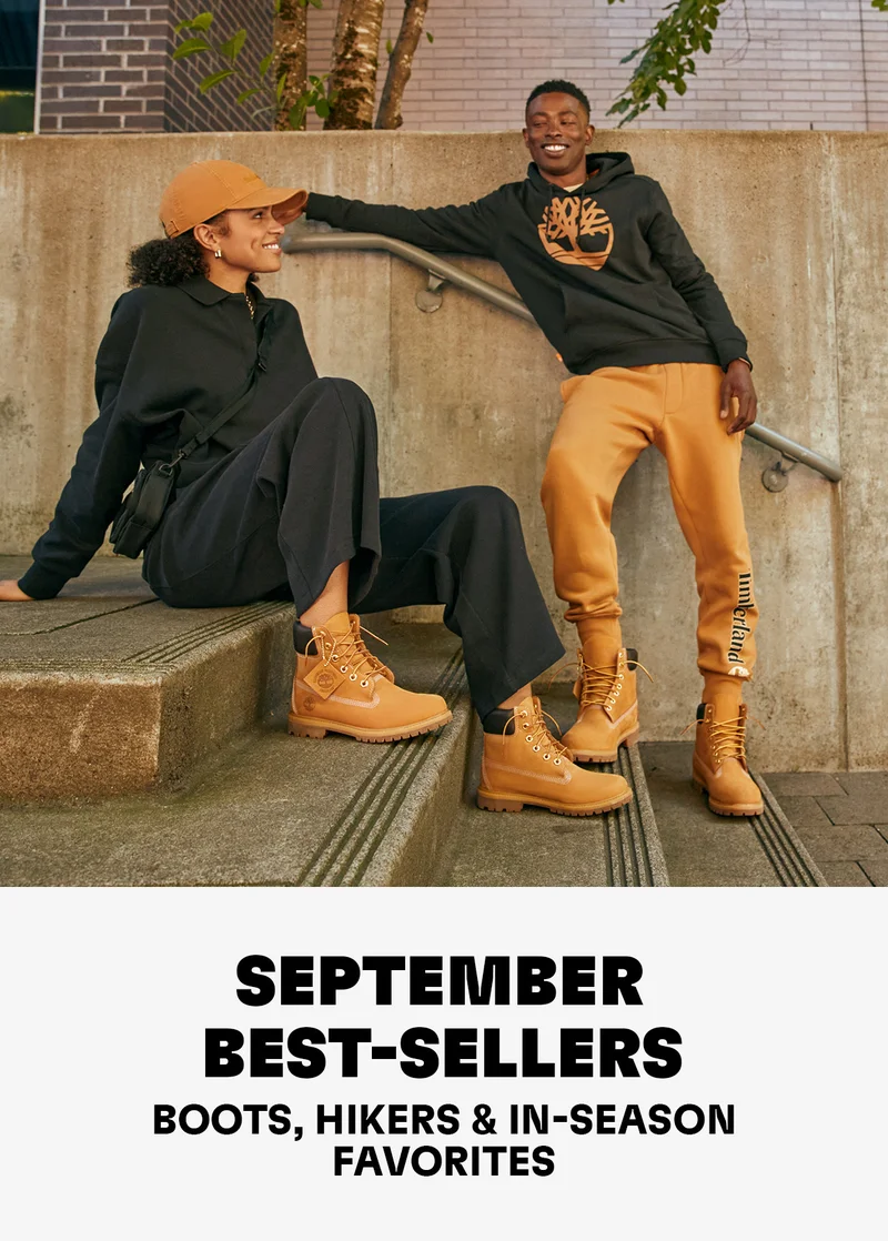 September Best-Sellers. Boots, hikers & in-season favorites