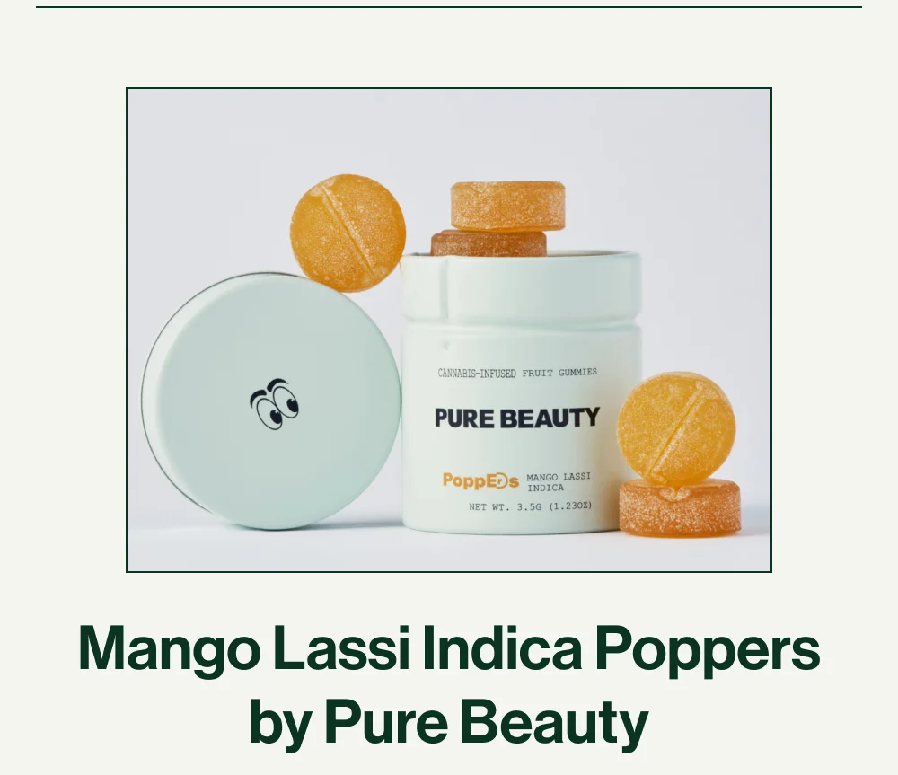 Pure Beauty Mango Lassi Poppers