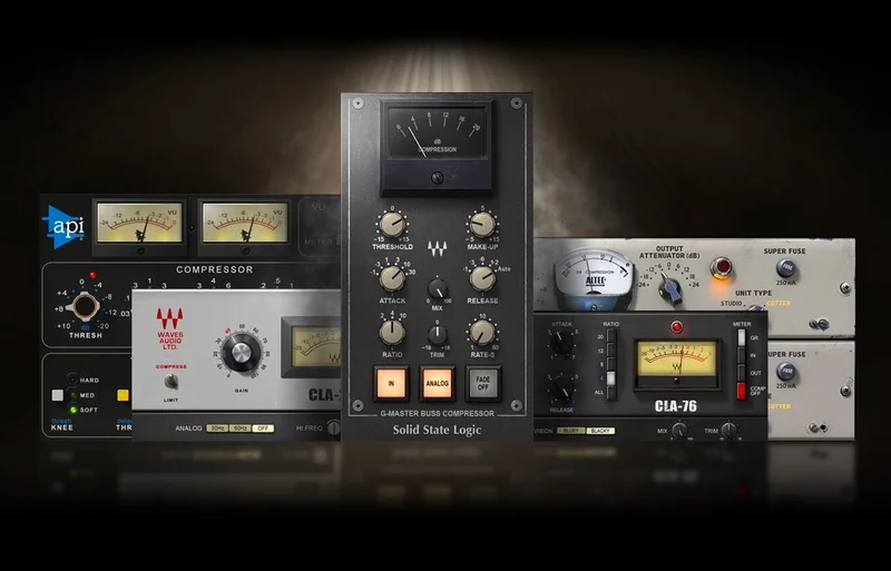 Best Waves Compressor Plugins for Rich Analog Mixes