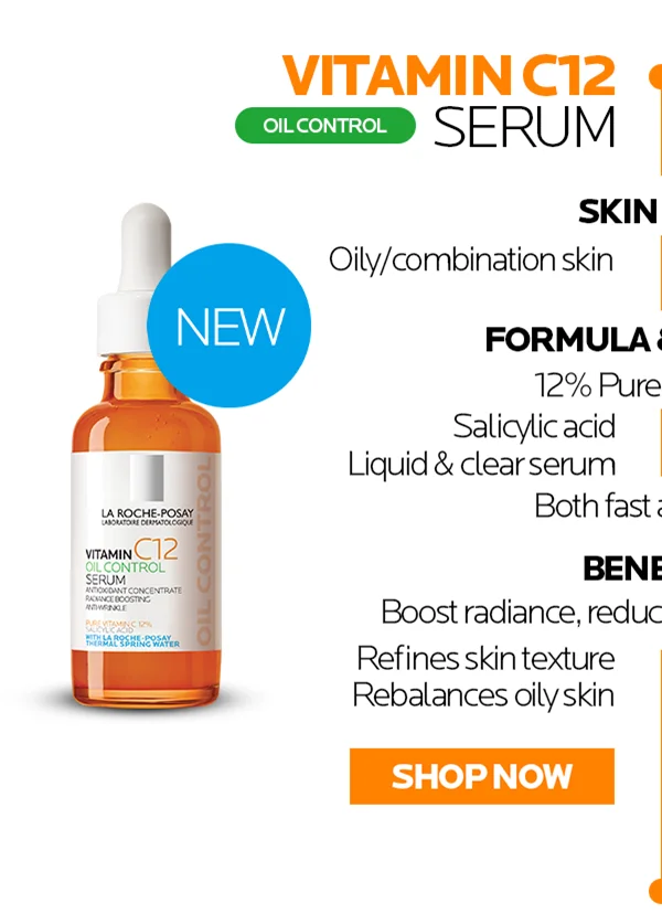 Vitamin c12 oil control