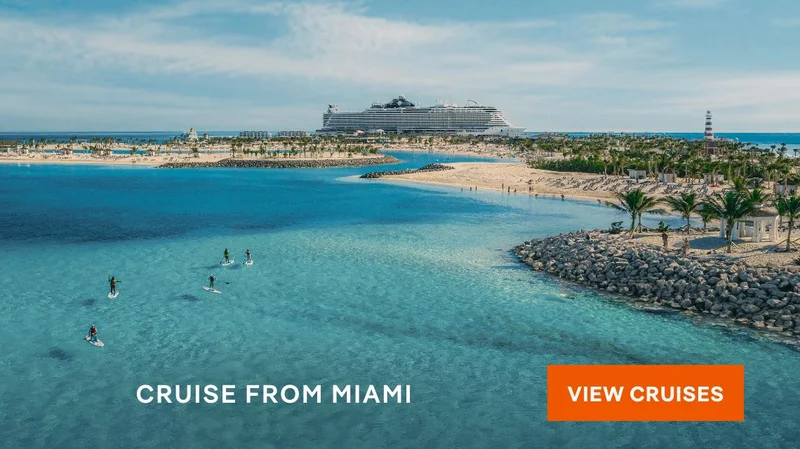 Cruise From Miami – 7 Nights – Click to View Cruises & Book Now