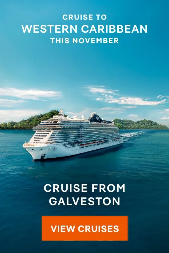Sail From Galveston to Western Caribbean Starting This November – 7 Nights – Click to View Cruises & Book Now