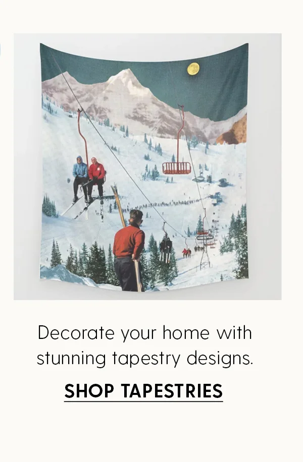 Decorate your home with stunning tapestry designs. | Shop Tapestries