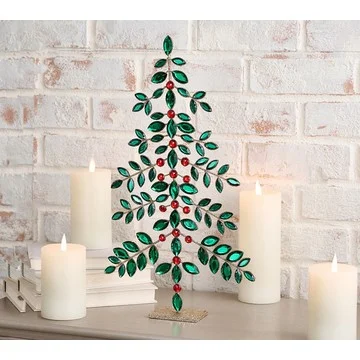 18" Faceted Jewel Tree by Valerie