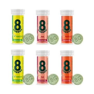 8Greens Effervescent Drink  Tablets 60-Day Variety Pack