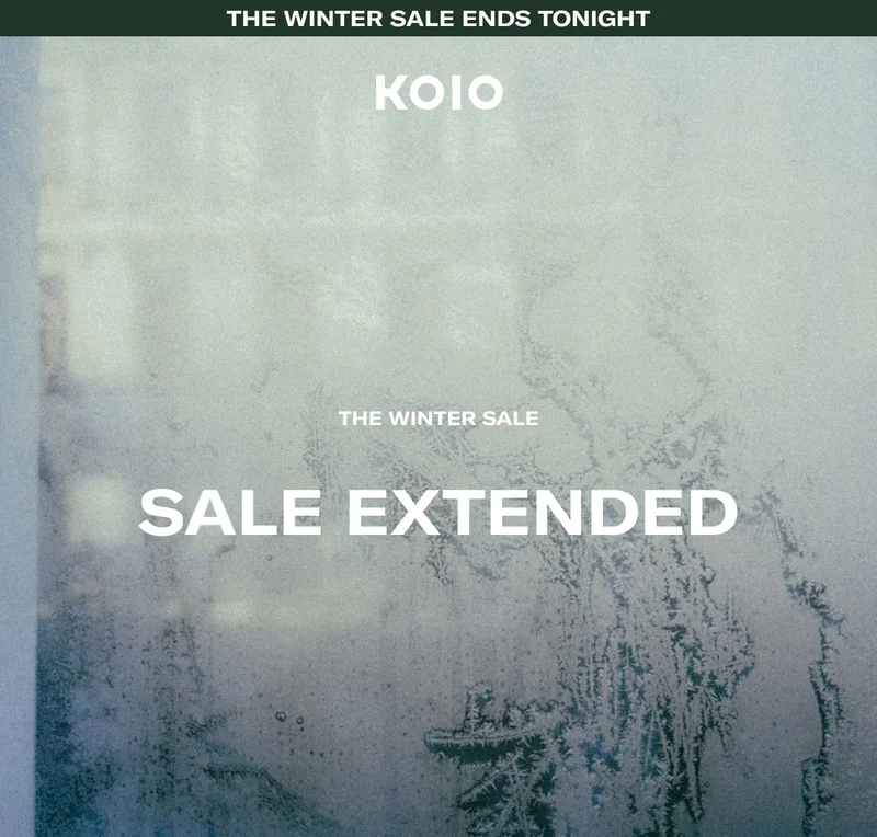 Koio Capri X Winter Sale