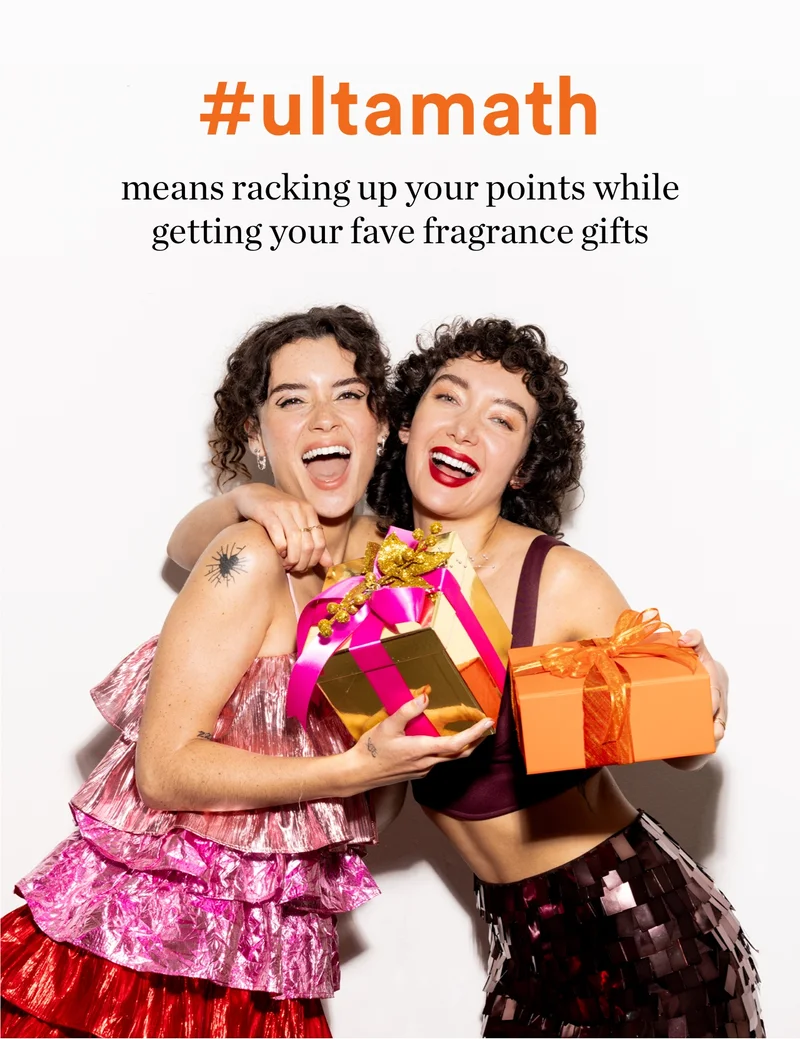 #ultamath means racking up your points while getting your fave fragrance gifts