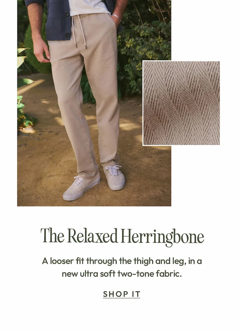 The Relaxed Herringbone