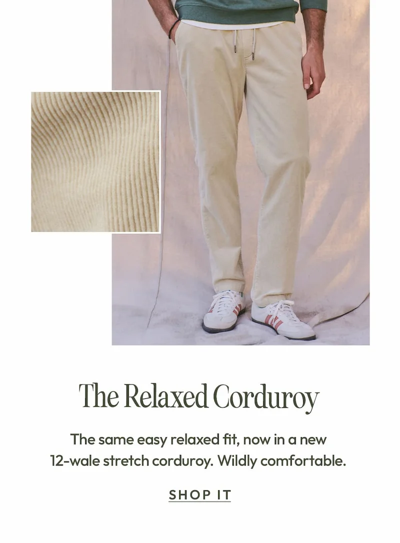 The Relaxed Corduroy