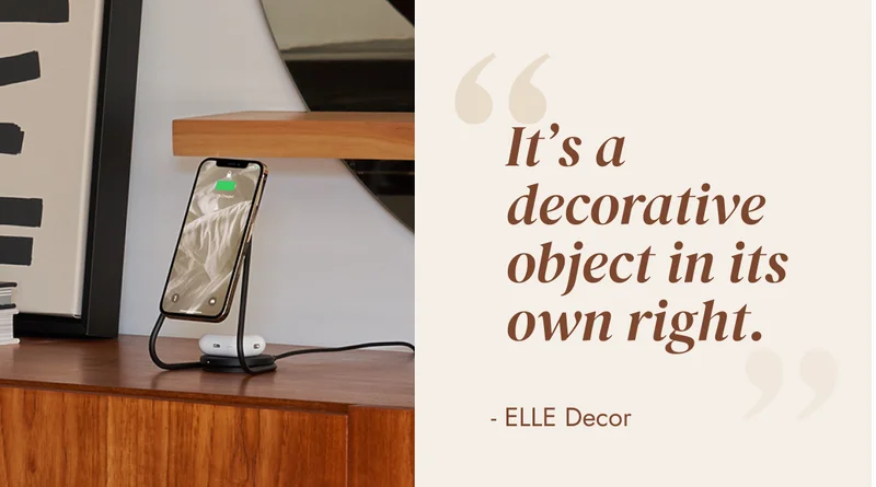 It’s a decorative object in its own right.