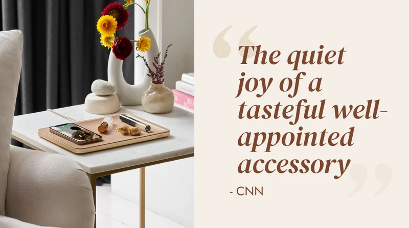 The quiet joy of a tasteful well-appointed accessory
