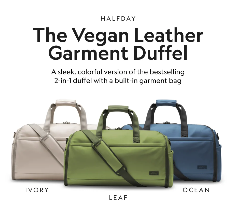 Vegan Leather Premium Duffel
