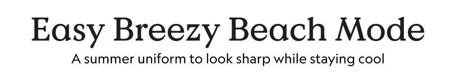 Easy Breezy Beach Mode