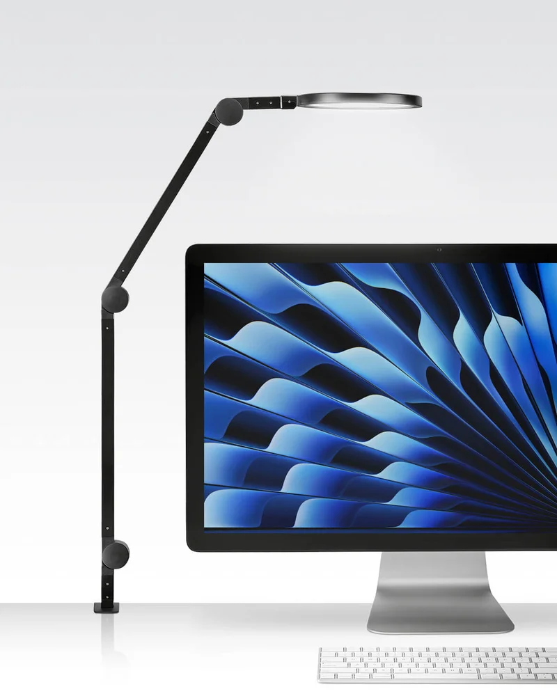 Image of Lume Cube Edge Light 2.0 Black LED Desk Lamp