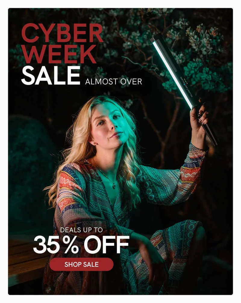 Cyber Week Almost Over - Up to 35% Off