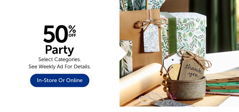 50% Off Party