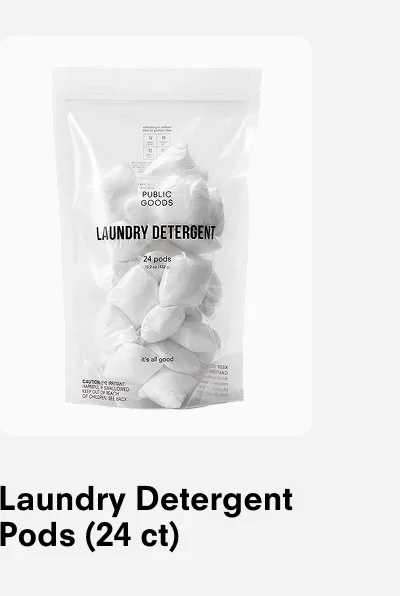 Laundry Detergent Pods (24 ct)