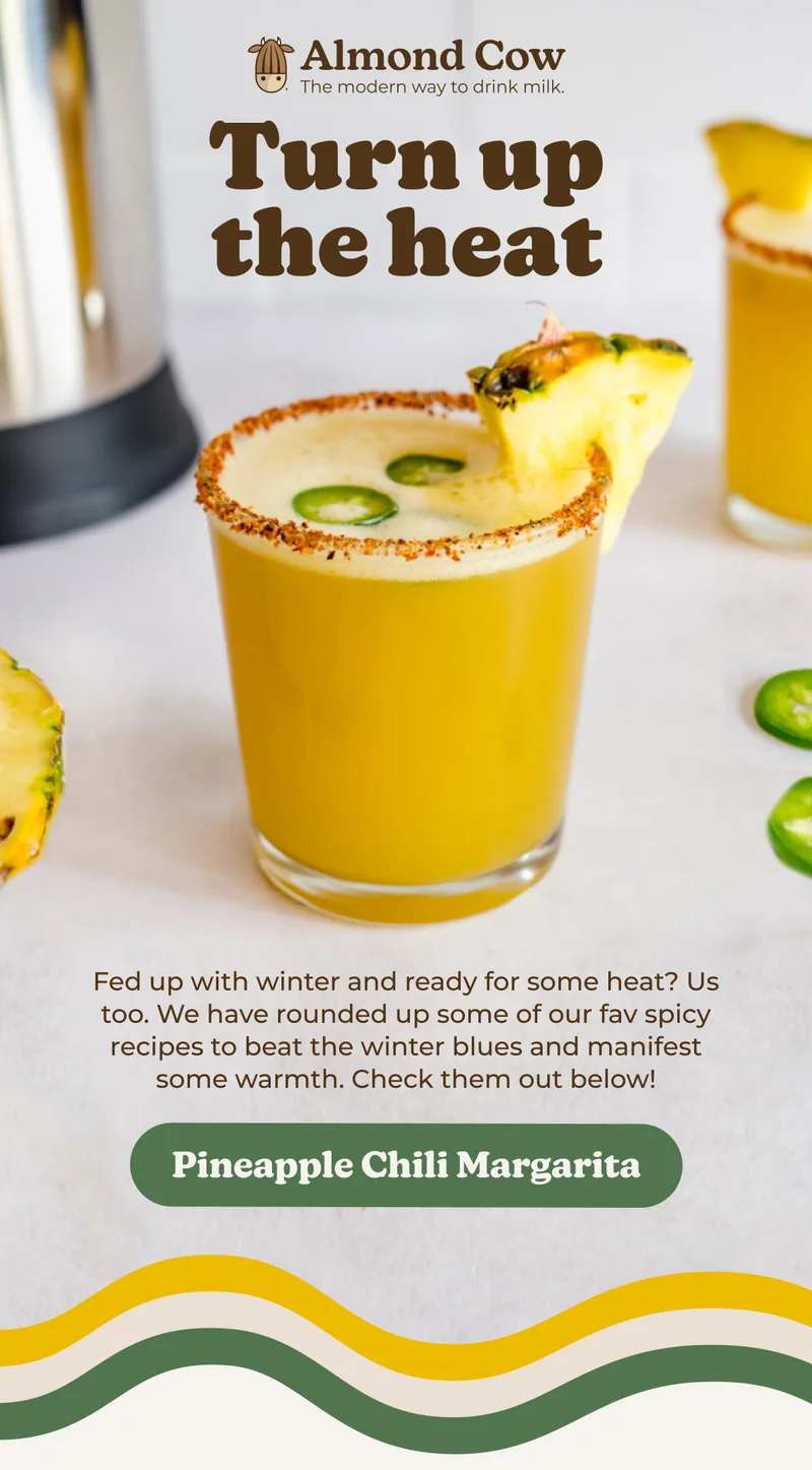 Pineapple Chili Margarita recipe