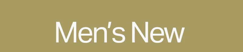 Men's New